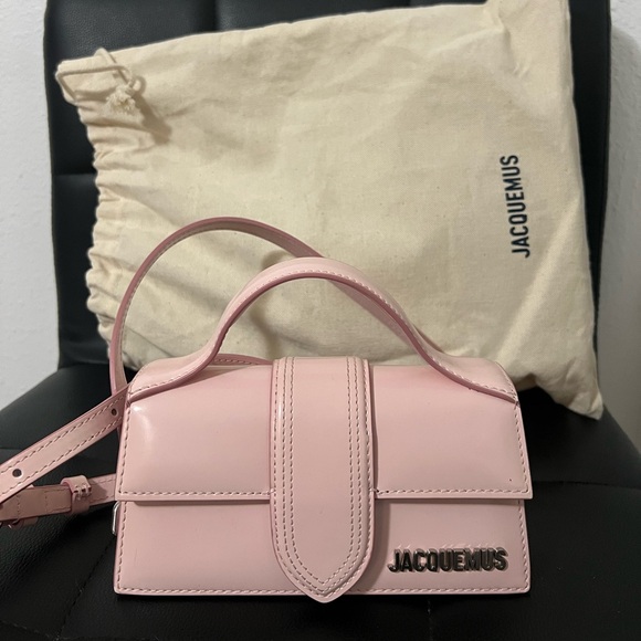 JACQUEMUS LE BAMBINO LIGHT PINK BAG - Picture 1 of 6